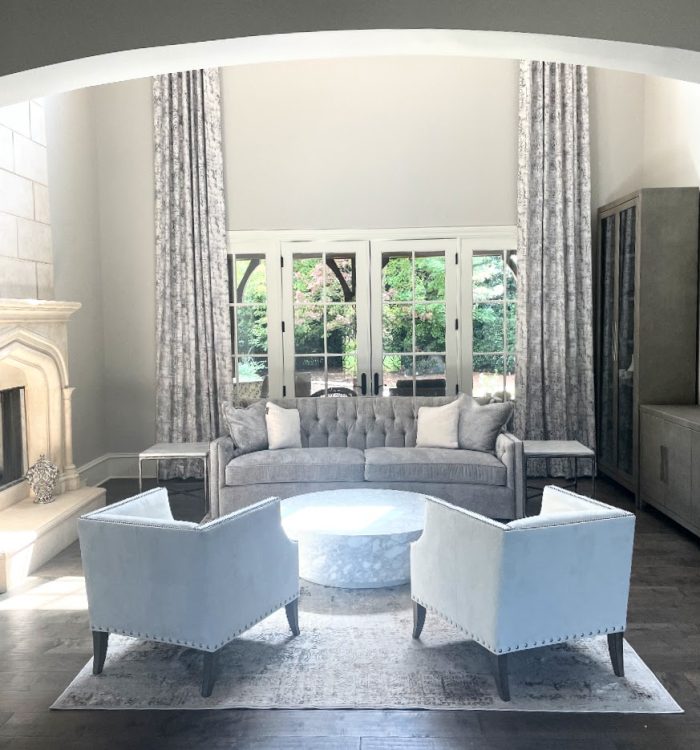 Transitional Living Room