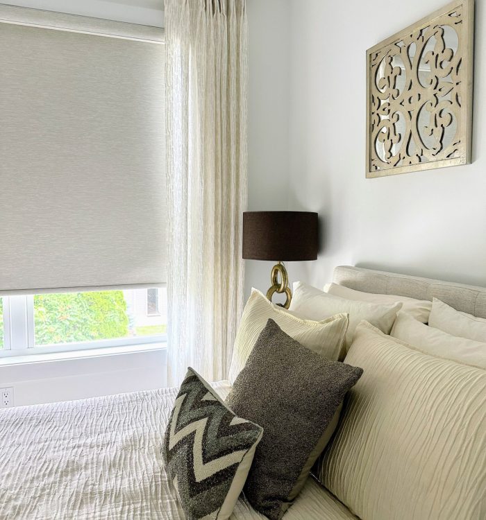 Monochromatic Guest Bedroom